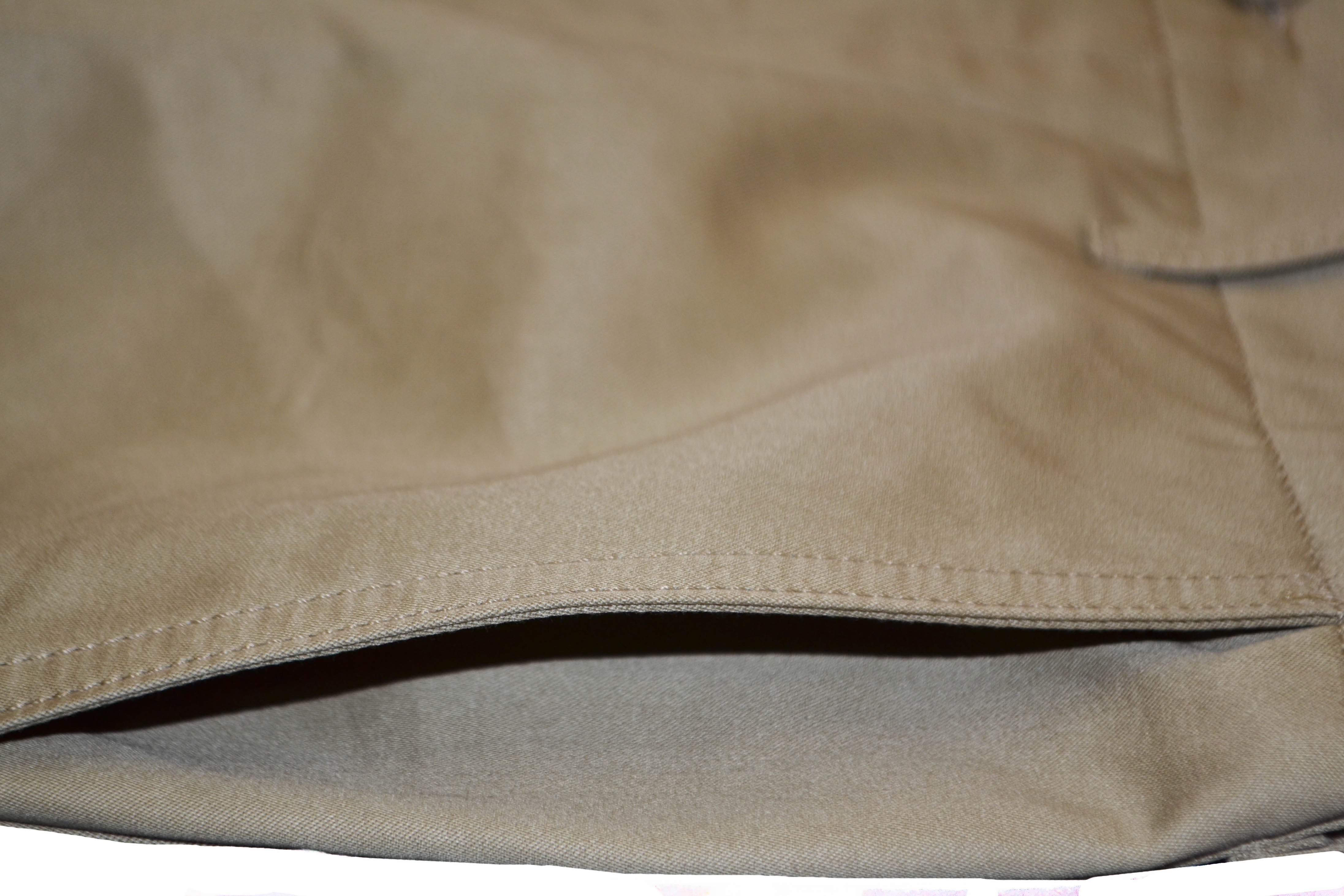 Authentic Louis Vuitton Green Cotton Men's Pants Size 50 - Luxury Casual Wear for Business & Travel