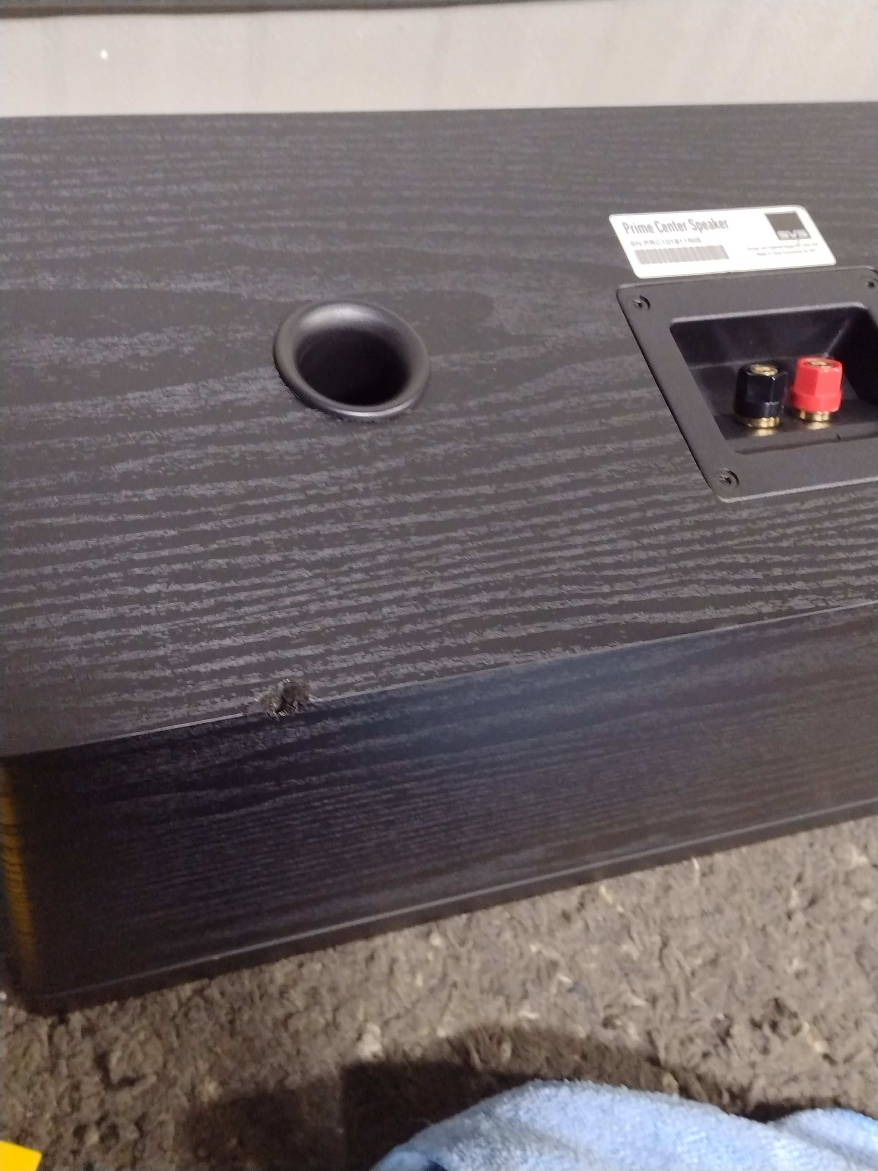 Prime Center Black Ash Power Outlet 1023 - Durable Electrical Outlet for Home, Office, and Workshop Use