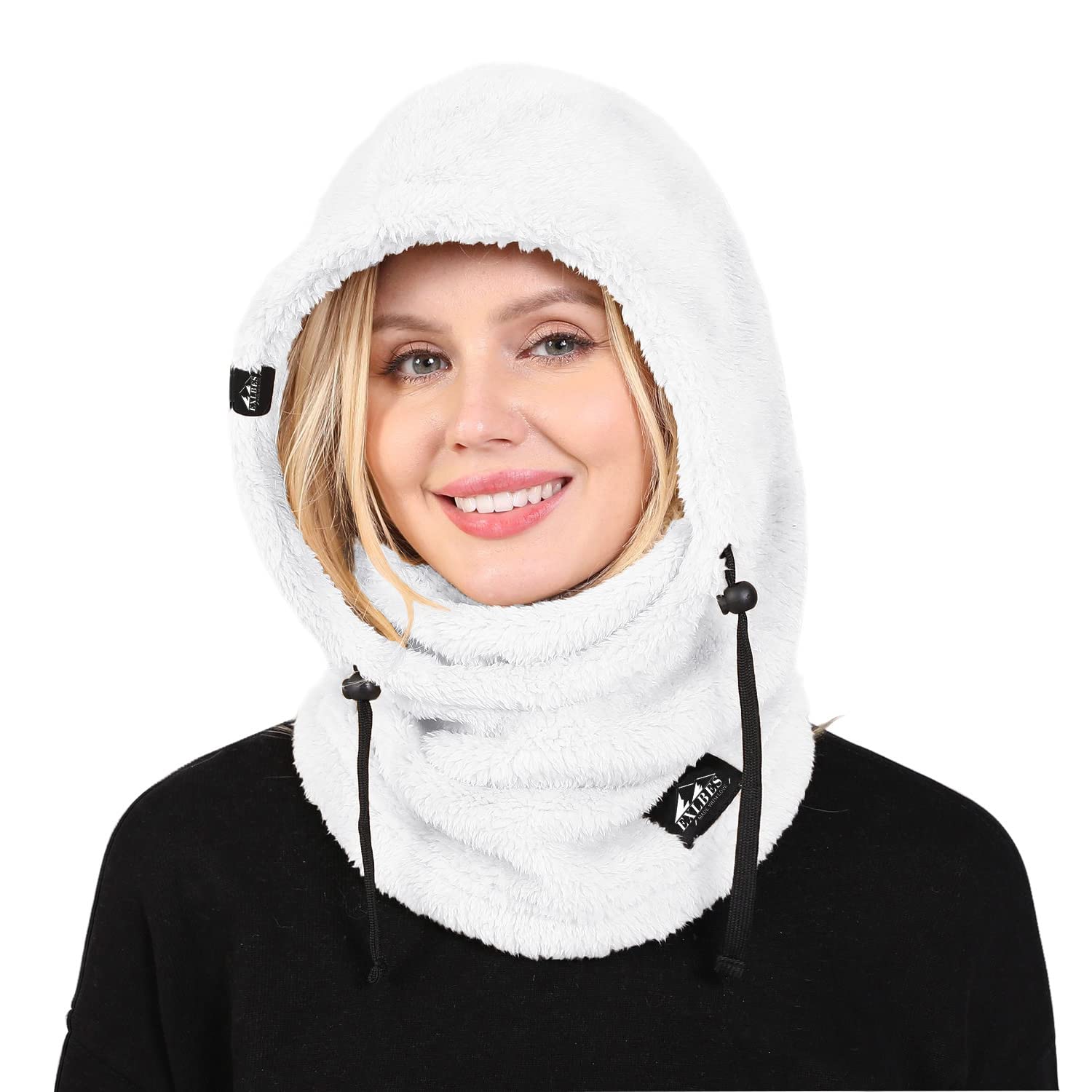 Windproof Fleece Balaclava Ski Mask for Men & Women - Cold Weather Face Cover for Winter Sports, Motorcycling & Outdoor Activities