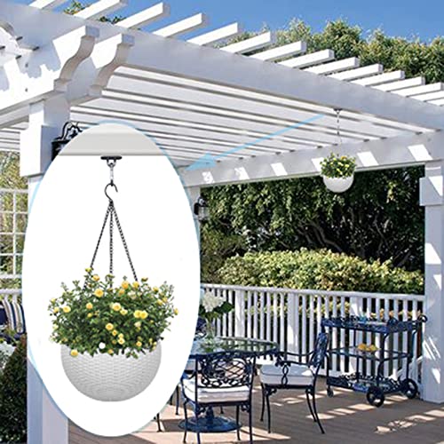 4Pcs 304 Stainless Steel Pad Eye Hooks - 3.15 Inch Heavy Duty Ceiling Hook Screw Eyes for Plant Hangers, Coastal Hardware with 5 x 45mm Screws - Perfect for Hanging Plants, Lights, and Outdoor Decor