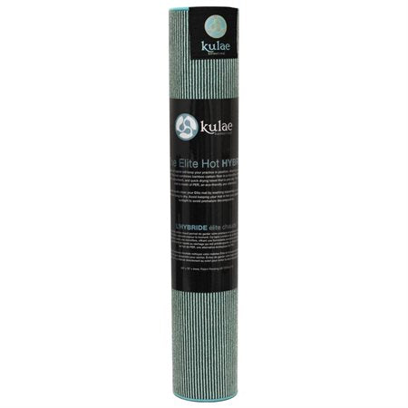 KULAE ELITE HYBRID YOGA MAT TOWEL - Non-Slip, Absorbent & Eco-Friendly for Hot Yoga, Pilates & Home Workouts