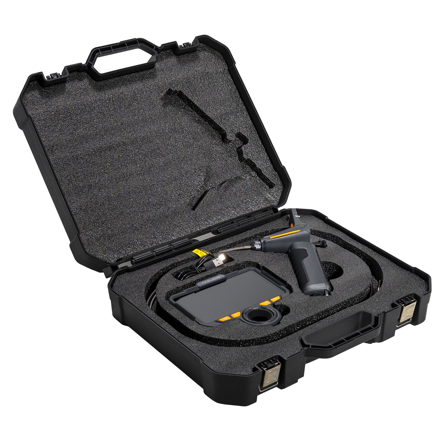TF600 4-Way Articulating Borescope with Modular Design - Waterproof Endoscope Camera for Plumbing, HVAC, Automotive & Industrial Inspection