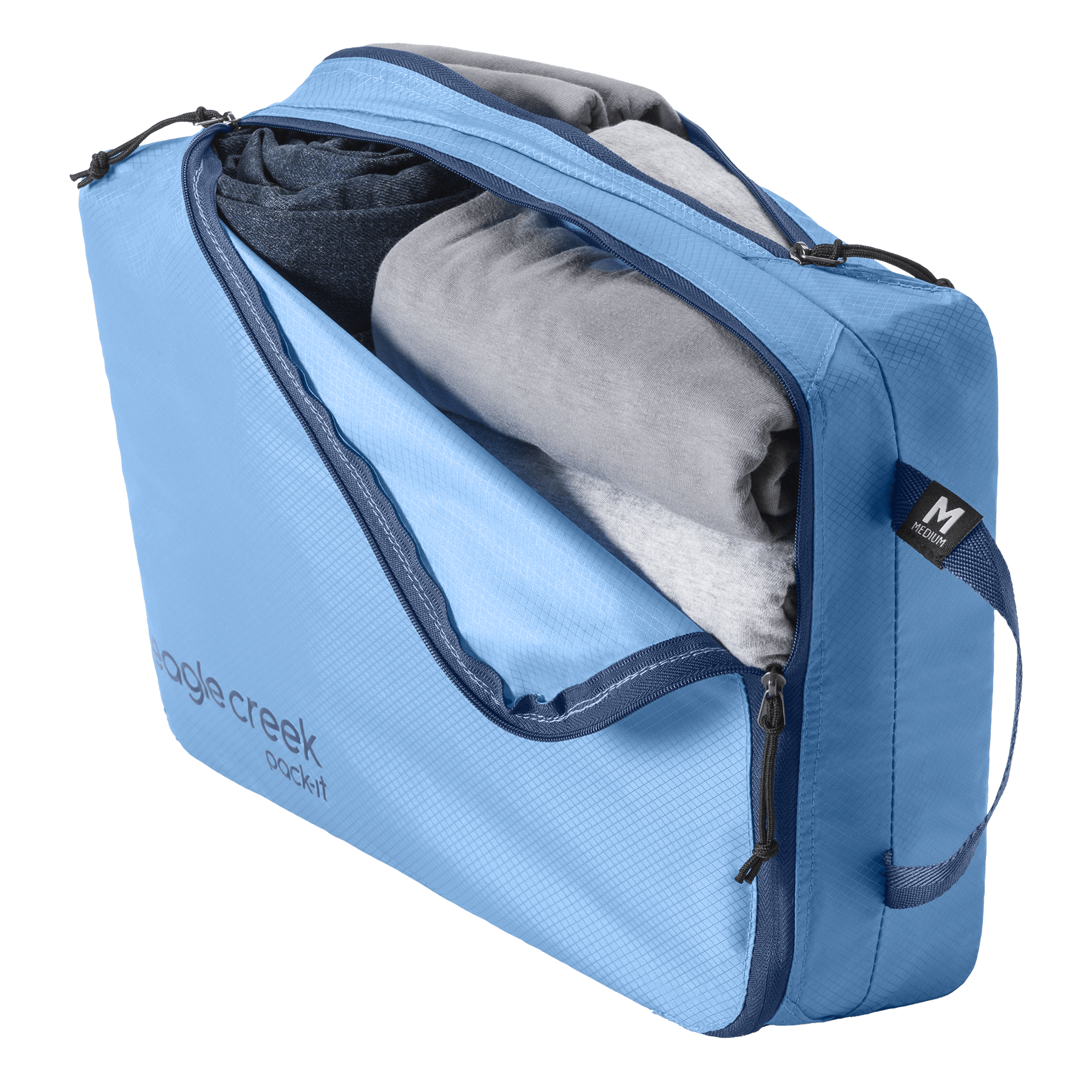 Eagle Creek Pack It Isolate Clean/Dirty Cube M - Waterproof Travel Organizer for Luggage & Backpack - Perfect for Camping, Hiking & Business Trips