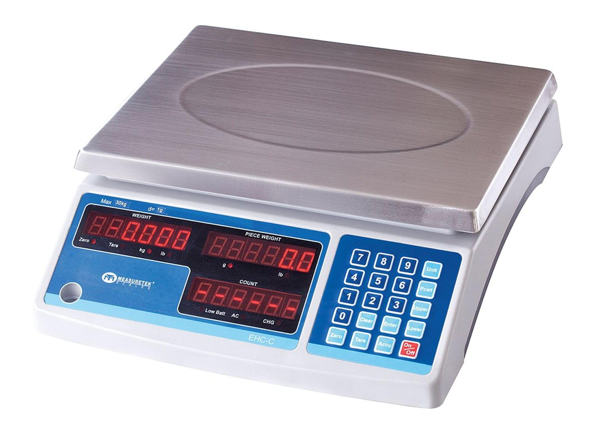 Precision Digital Counting Scale - 15kg/30lb Capacity for Jewelry, Coins & Small Parts | Accurate Weight Measurement for Home, Office & Industrial Use