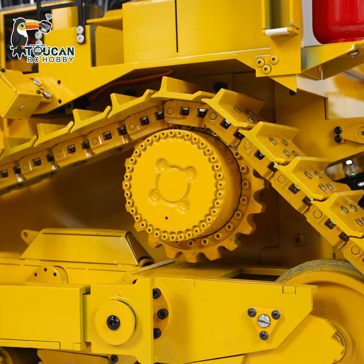 1/10 Scale D11T RC Bulldozer - 3 Plow Hydraulic Radio Control Construction Vehicle, Heavy Duty Simulation Crawler Tractor DIY PNP Model - Perfect for Construction Enthusiasts & RC Hobbyists (Outdoor Play, Collection, Gift Idea)