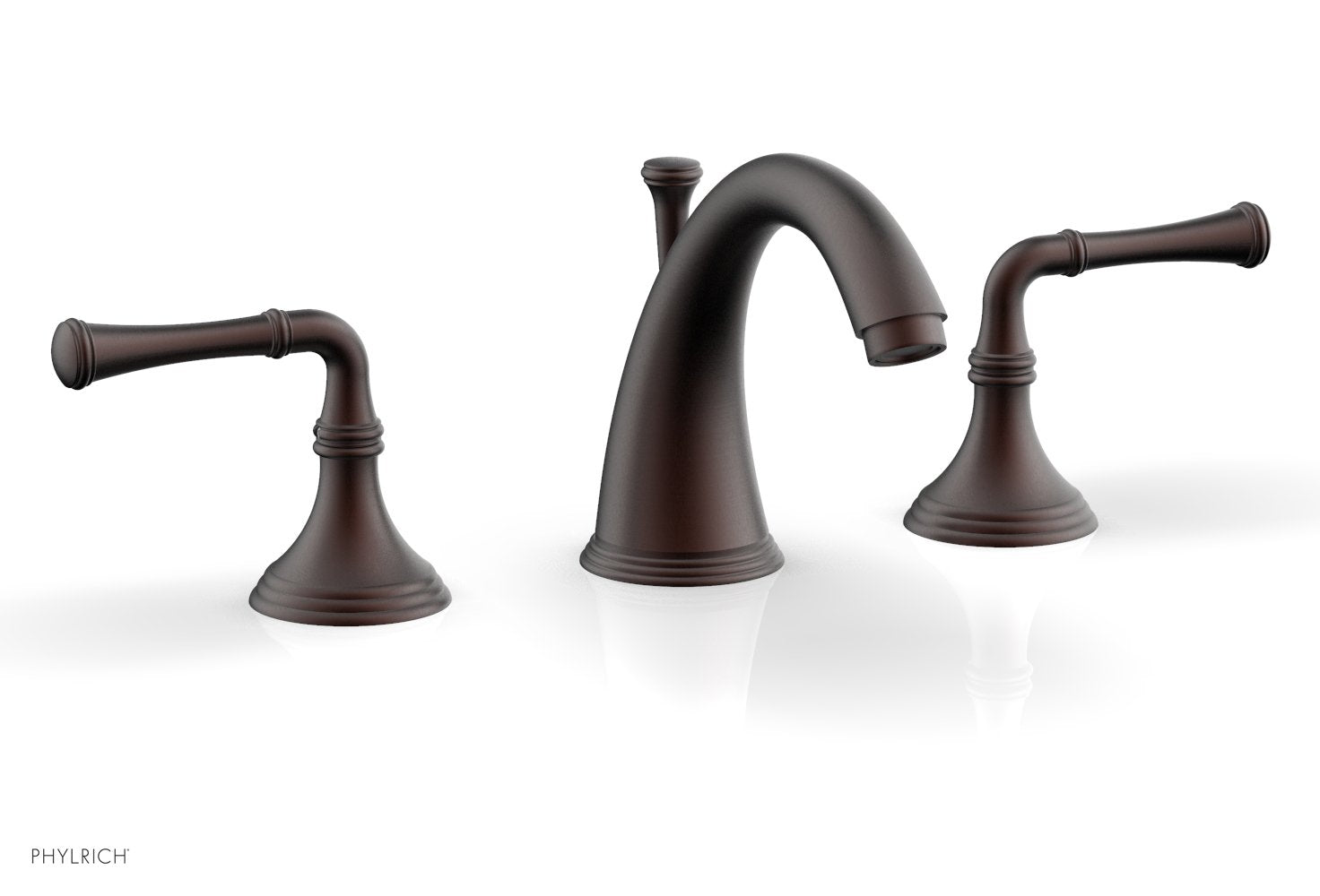 3-Hole Widespread Bathroom Faucet - D205 Brushed Nickel Finish for Vanity Sink - Perfect for Modern Home & Commercial Restrooms