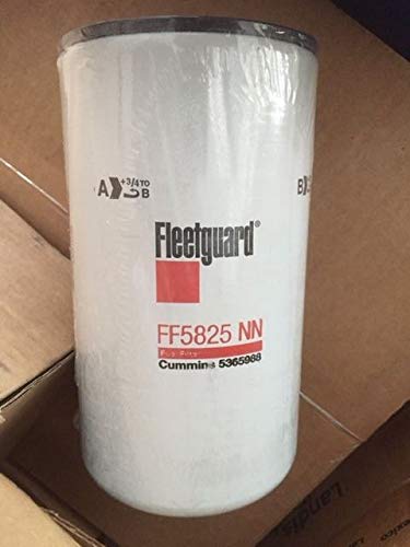 Fleetguard FF5825NN Fuel Filter (2 Pack) - Heavy Duty Replacement for Trucks & Diesel Engines | Ideal for Long Haul & Off-Road Use