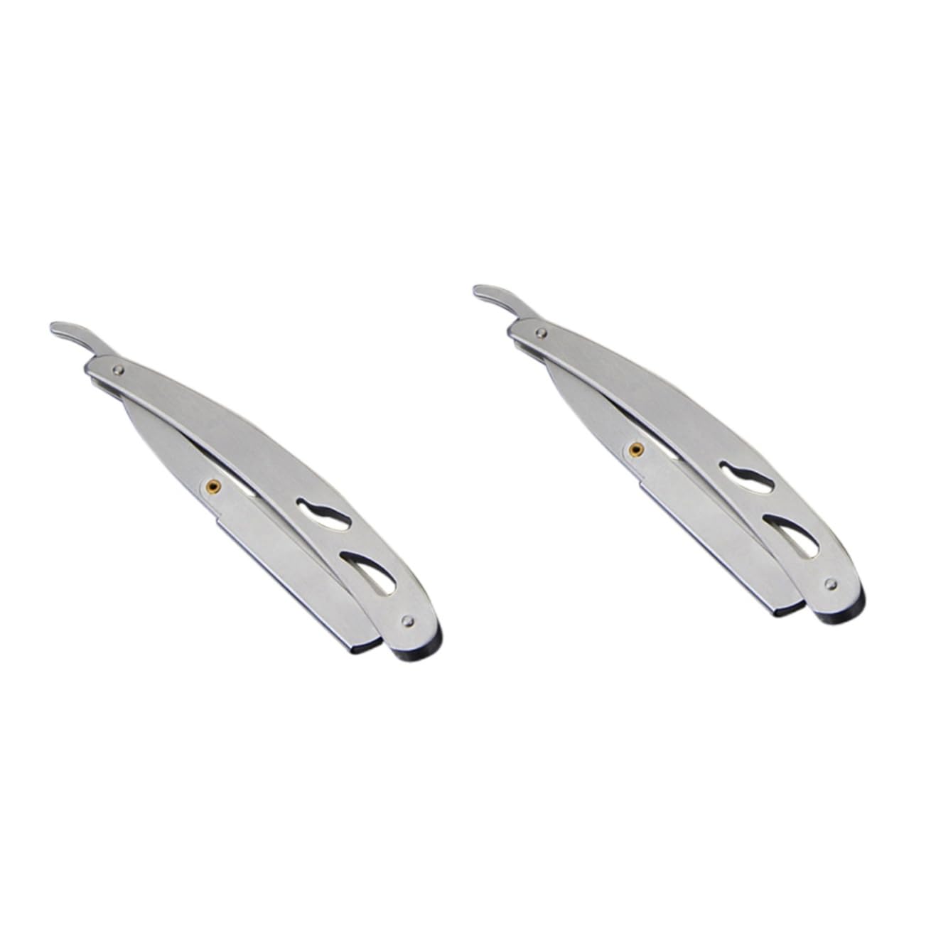 2 Pack Men's Body Shavers - Stainless Steel Electric Razor for Smooth Shaving - Perfect for Chest, Back, Leg & Facial Hair Grooming at Home or Travel