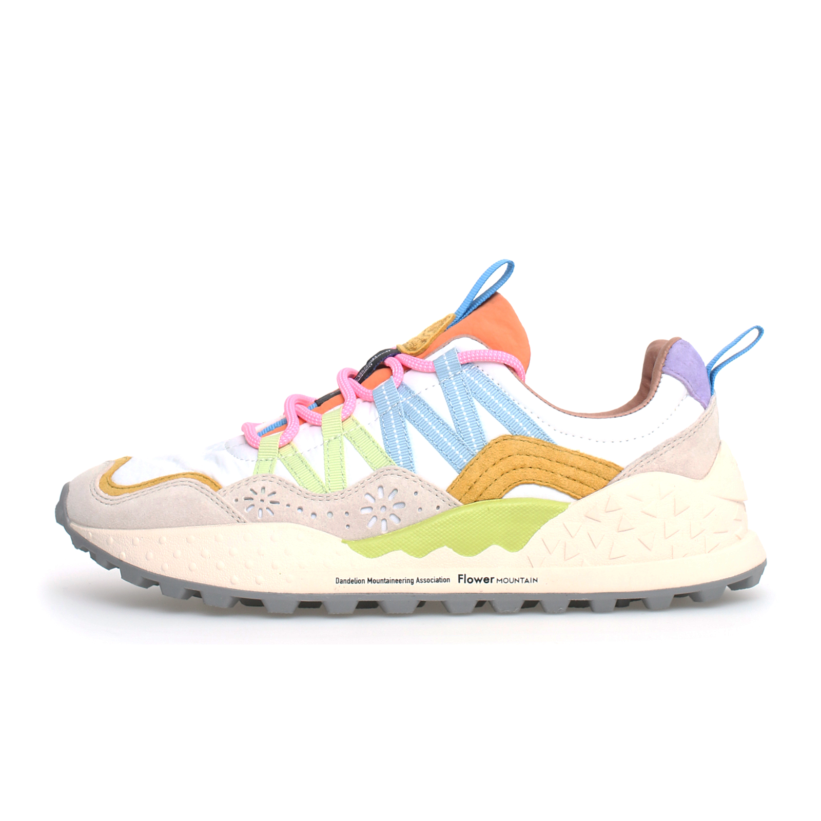 Flower Mountain Washi Sneakers for Women - Comfortable Beige, White & Multi-Color Casual Shoes | Perfect for Walking, Travel & Everyday Wear