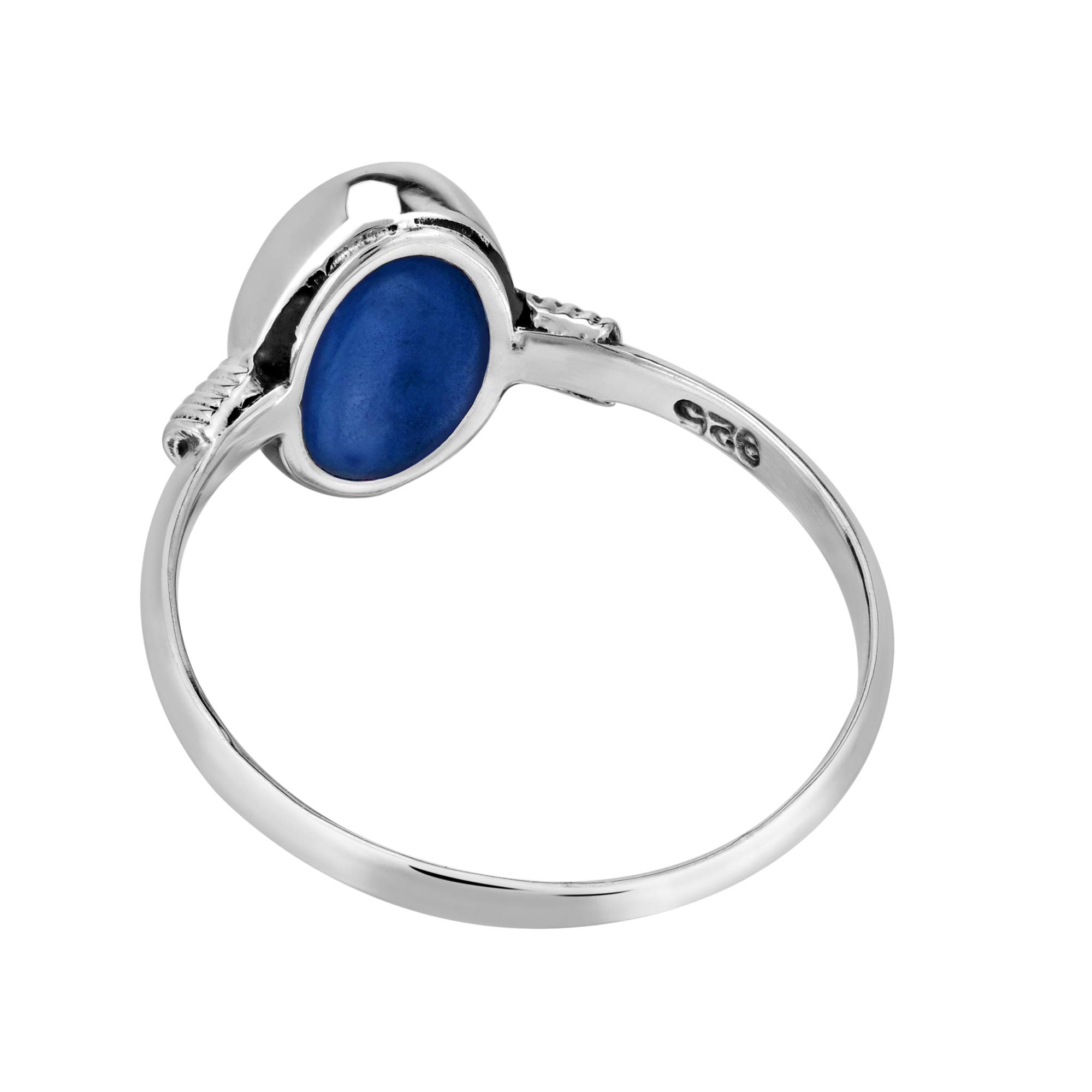 Elegant Abalone Shell .925 Sterling Silver Band Ring for Women | Tiny Wedding, Casual Comfort Fit Rings | Perfect Gift for Daughter, Wife, Mom | Sizes 7-10 | Ideal for Beach Weddings, Anniversary Gifts & Everyday Wear