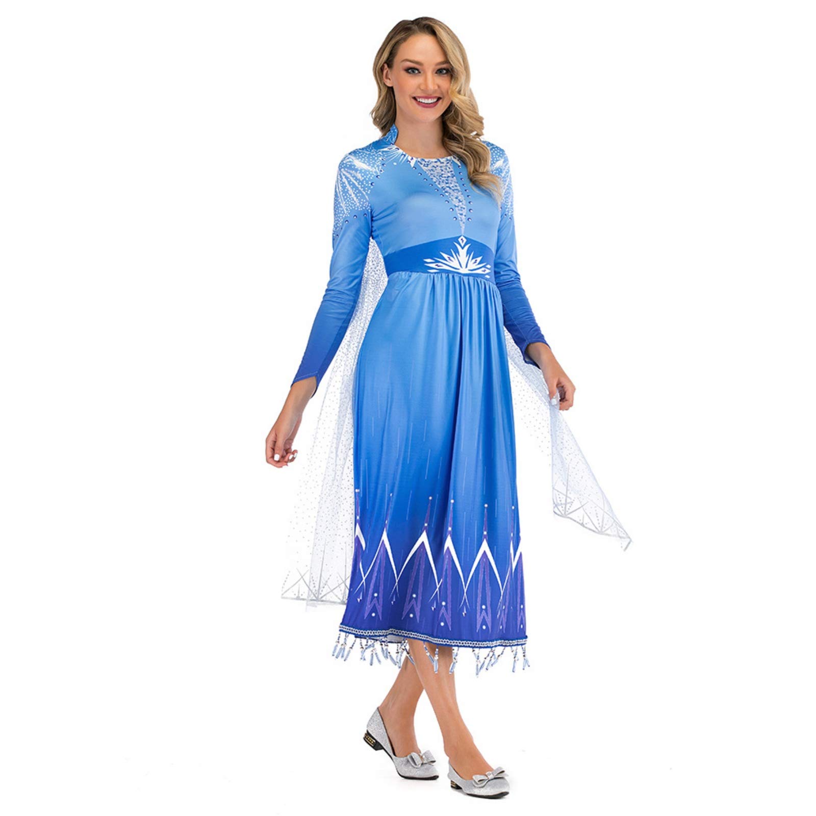 Princess Coronation Dress for Women - Elegant Adult Costume for Cosplay, Halloween & Theme Parties | Big Sale Now On