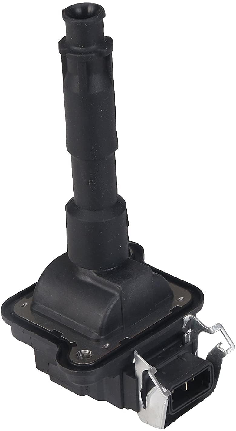 ENA 6-Piece Ignition Coil Pack & Platinum Spark Plug Set - Compatible with Audi Volkswagen 1997-2005 A4 A6 A8 Quattro 1.8L 2.7L, Golf - Replacement for UF290 - High Performance Engine Parts for Smoother Acceleration & Fuel Efficiency