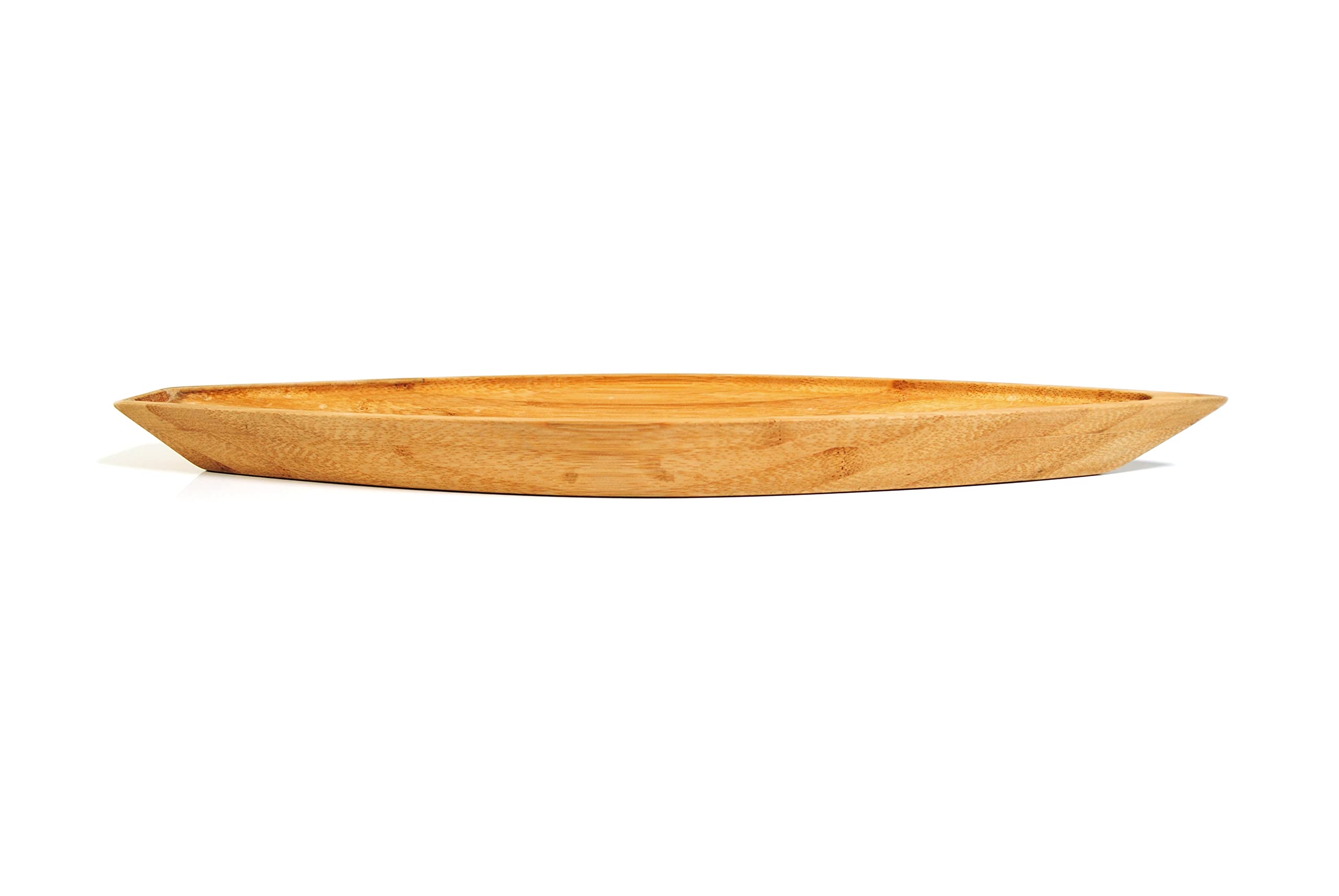 XXD Design Bamboo Fruit and Snack Bowl - Eco-Friendly Serving Dish for Parties, Picnics, and Home Decor