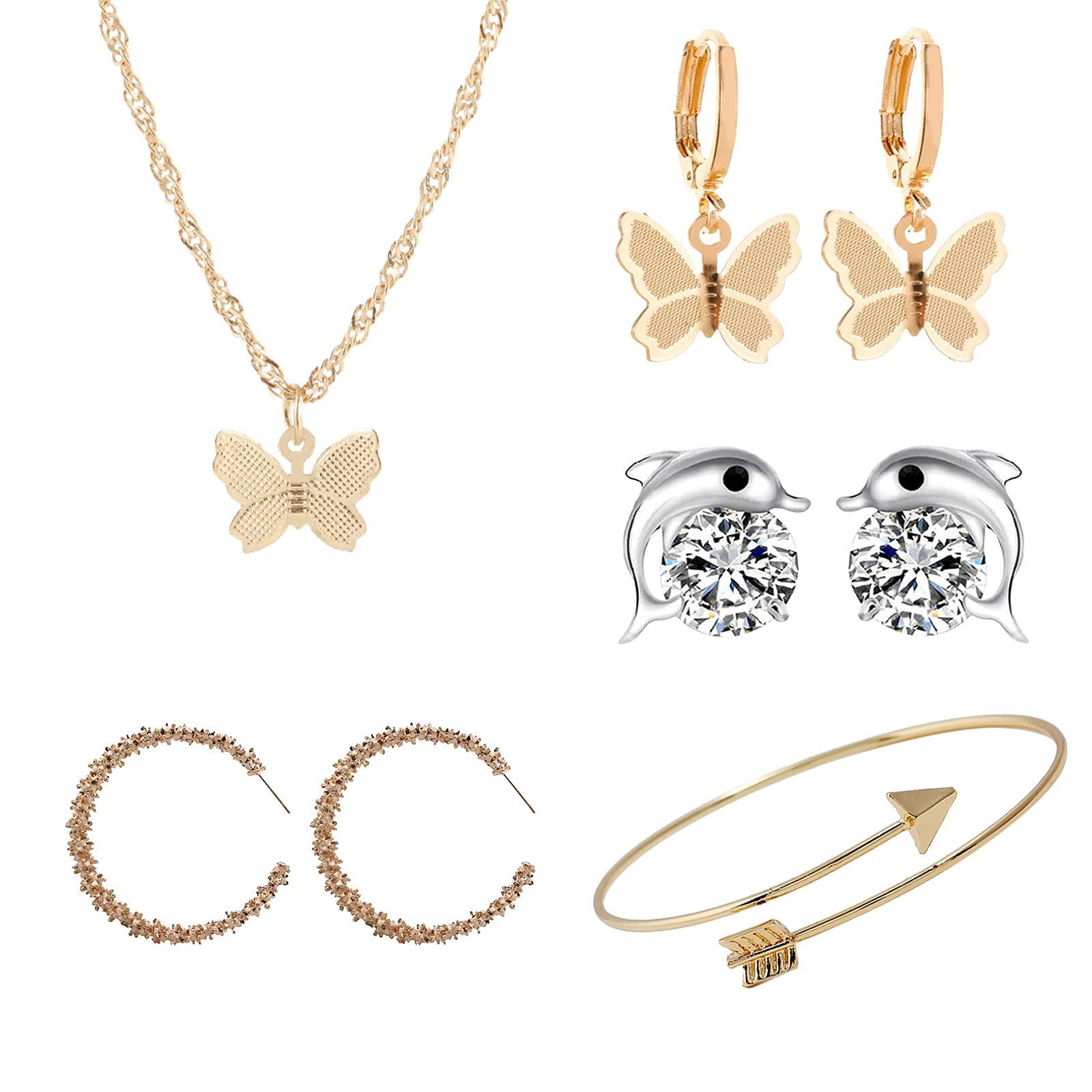 Elegant Wedding Jewelry Set for Bride - Necklace & Earrings Gift for Women, Mom, Girls | Perfect for Bridal Shower, Anniversary & Special Occasions