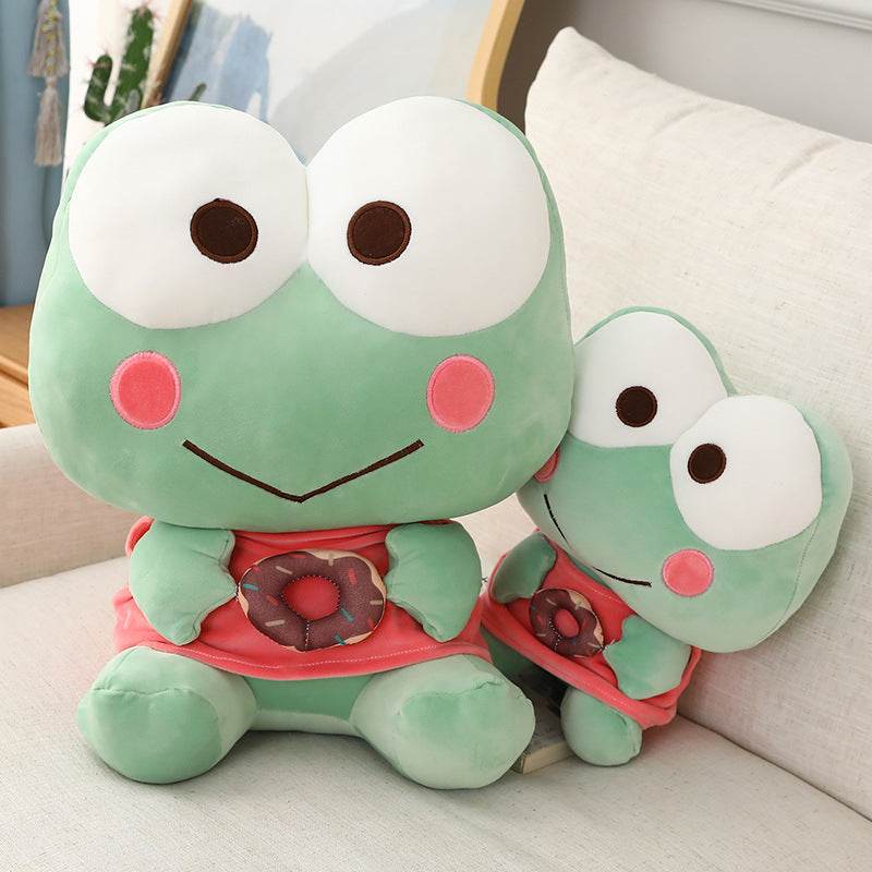 Giant Stuffed Frog Plush Toy - Extra Large Soft Cuddly Animal Pillow for Kids & Adults | Perfect for Nursery Decor, Gift Giving, and Comfort