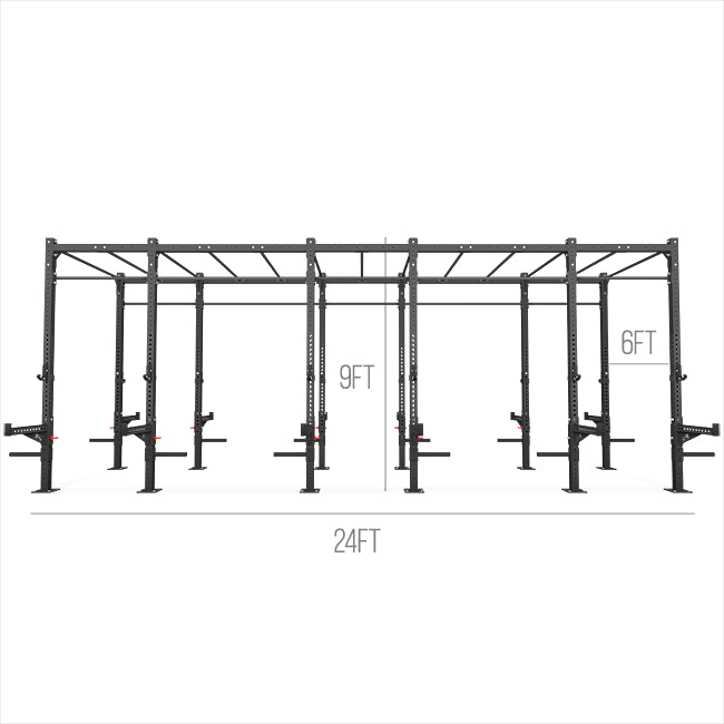 XM FITNESS Rigs Academy Series XM A6 - Professional Home & Gym Strength Training Equipment for CrossFit, Weightlifting & Functional Fitness