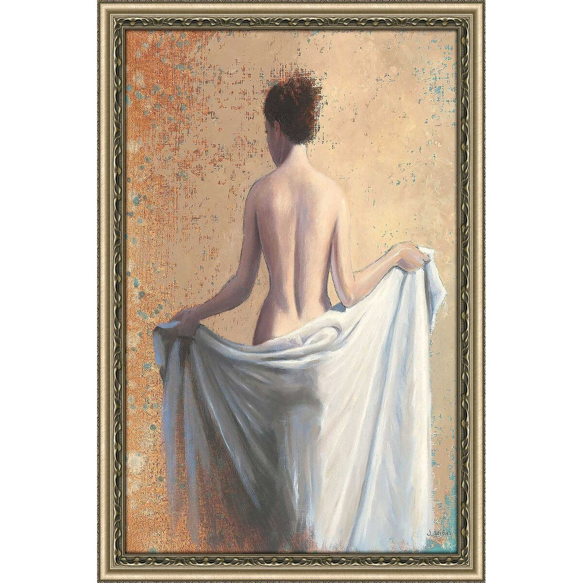 James Wiens Aftethe Bath Coral Print on Acrylic - Stunning Wall Art for Bathroom, Living Room & Bedroom Decor