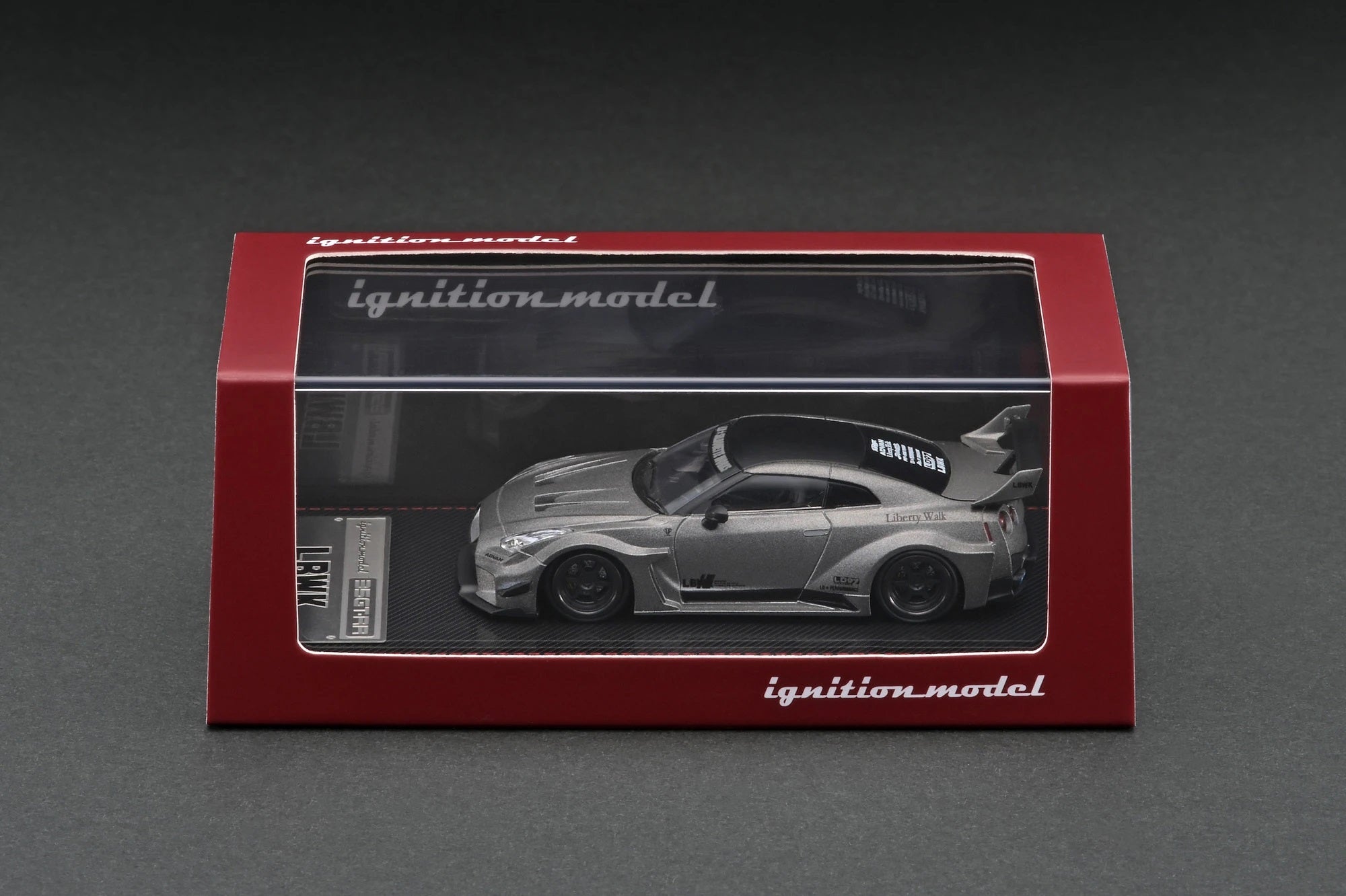 1:64 Scale Nissan Skyline GT-R R35 LBWK Diecast Model Car - Titanium Gray - Collectible Toy for Car Enthusiasts & Display - Perfect for Home Office Decor, Gift Giving, and Model Car Collections