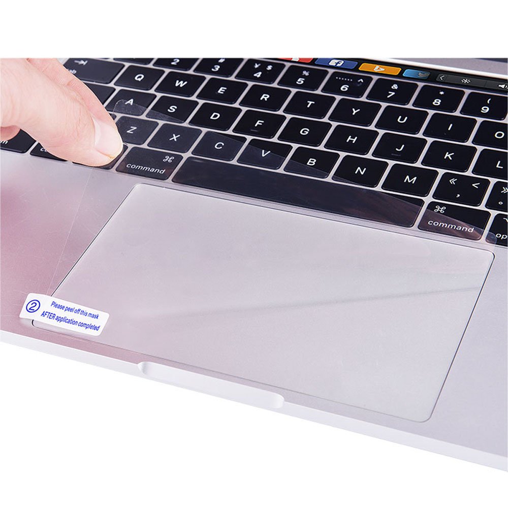 2 Pack Clear Anti-Scratch Trackpad Protector for MacBook Pro 13 Inch 2020 (Model A2289/A2251) - Durable Touchpad Cover Skin for Magic Keyboard | Perfect for Office Work, Travel & Daily Use