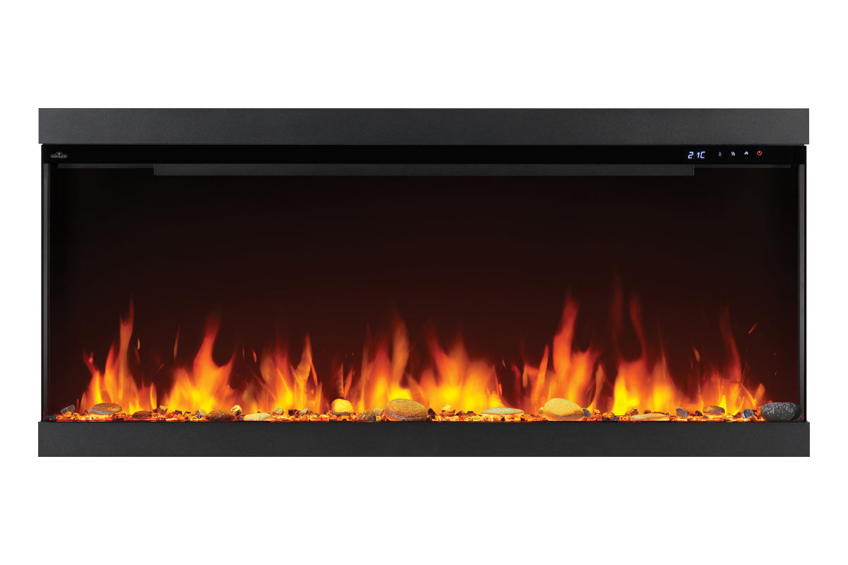 Napoleon Astound 50 FlexMount Smart Multi-Side Wall Mount Recessed Electric Fireplace - Perfect for Living Room, Bedroom & Office Heating & Decor