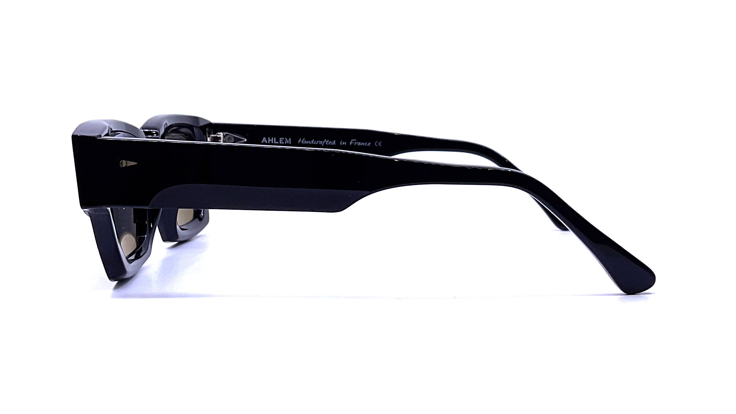 Ahlem Villette Sunglasses - Classic Black Aviator Style for Men & Women | UV Protection, Polarized Lenses | Perfect for Driving, Beach & Outdoor Activities