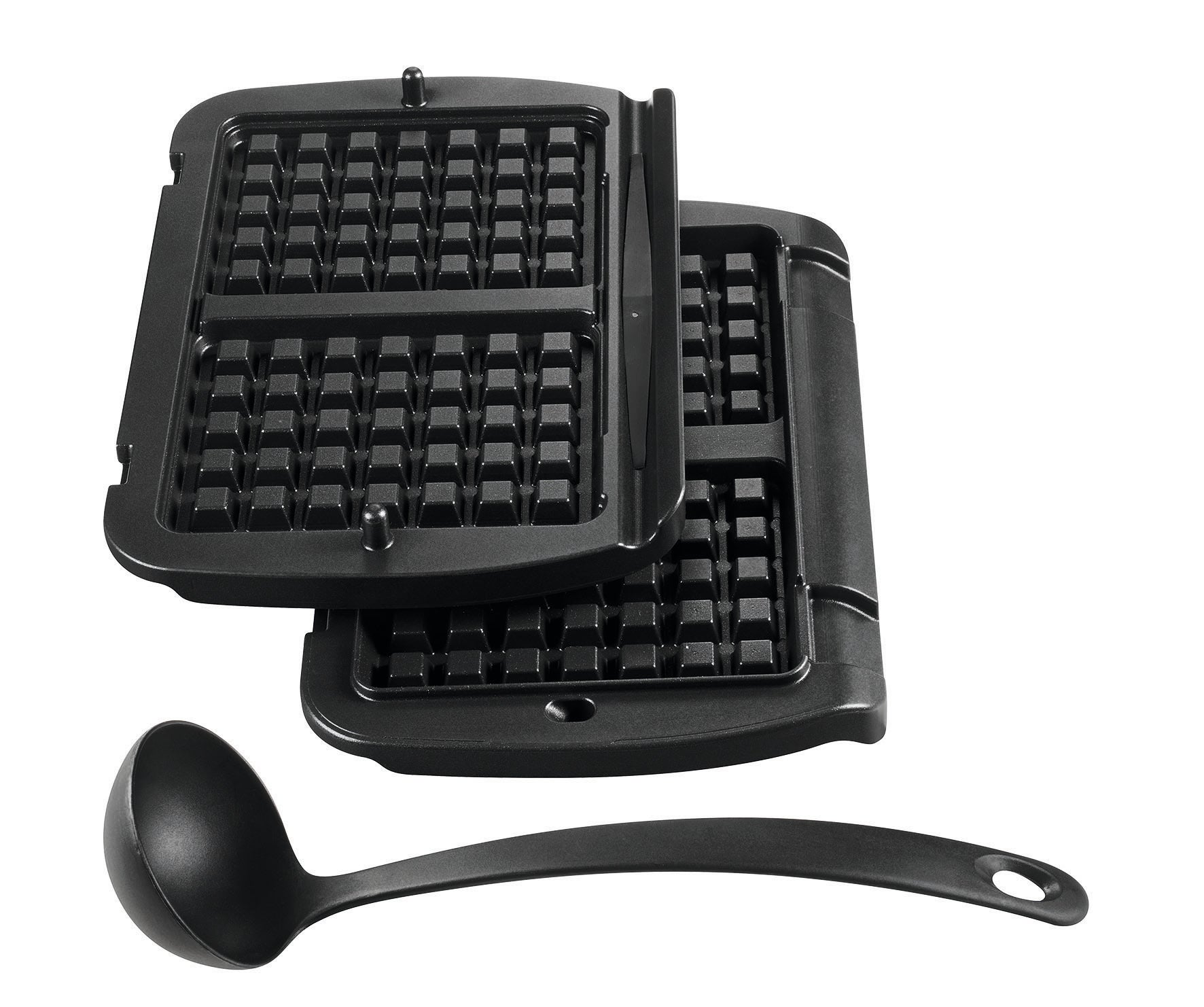 Tefal OptiGrill GC712 Belgian Waffle Plates XA7248 - Non-Stick Waffle Maker Accessories for Perfect Breakfast & Dessert