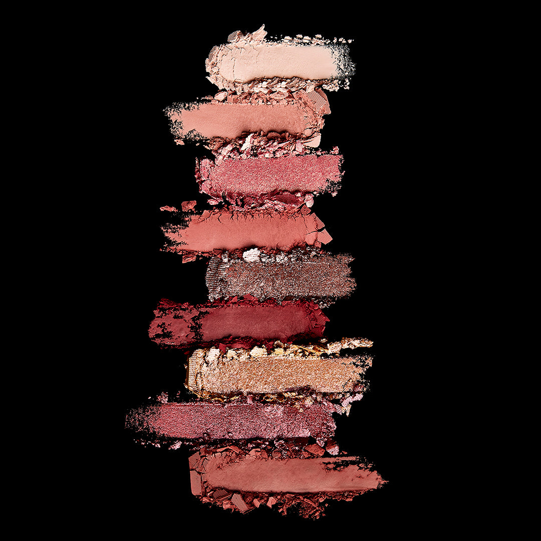 Rosy Eyeshadow Palette - 12 Highly Pigmented Matte & Shimmer Shades, Vegan & Cruelty-Free | Perfect for Day to Night Makeup Looks, Bridal & Party Makeup