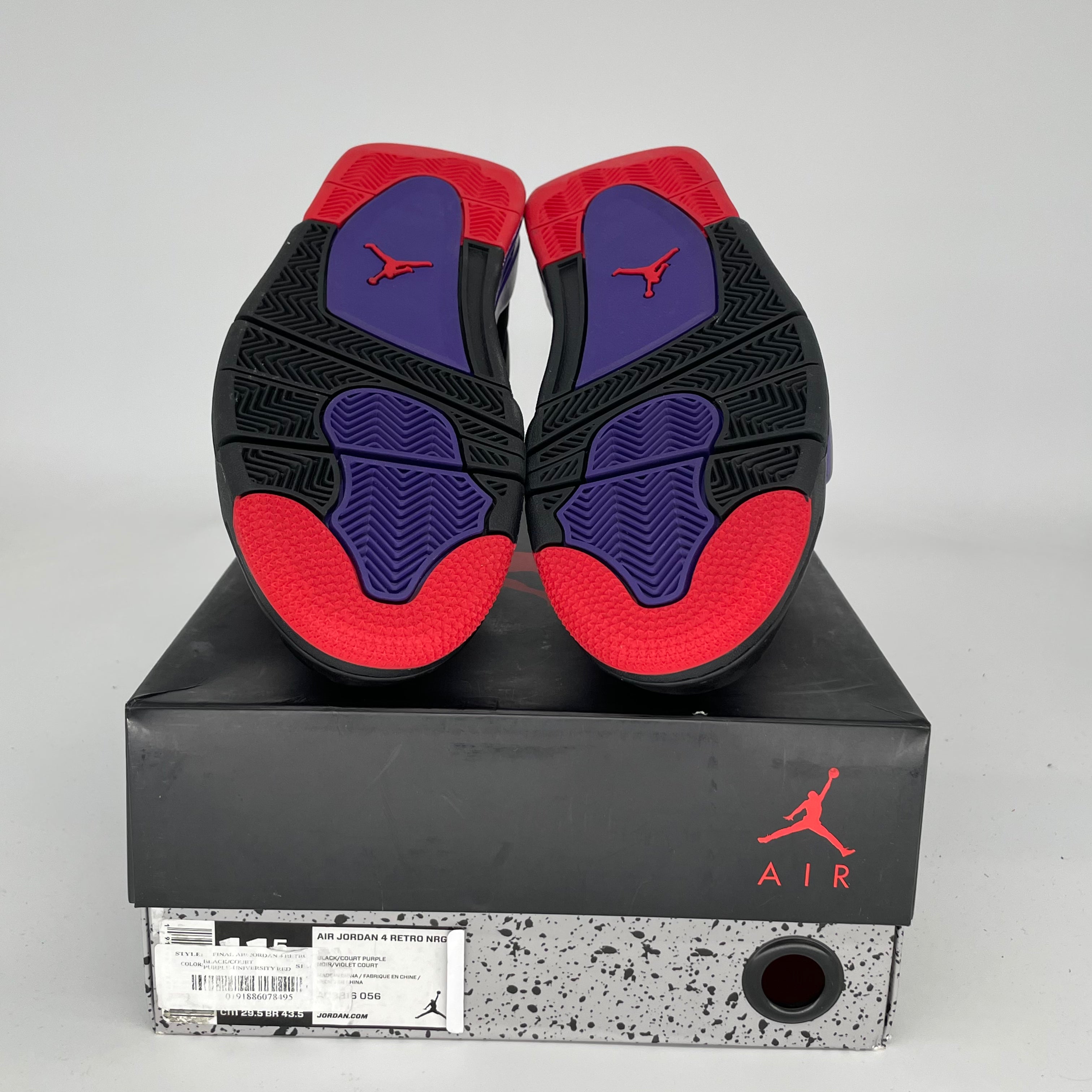 AIR JORDAN 4 RAPTORS DRAKE Men's Basketball Shoes Size 11.5 - AQ3816-056 | Retro Sneakers for Streetwear & Basketball Games