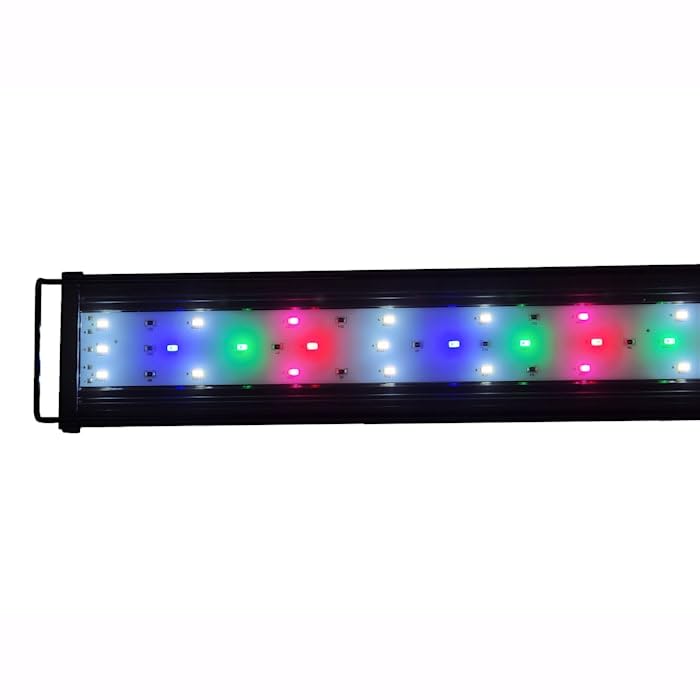 Lifegard Aquatics Full Spectrum LED Aquarium Light for Planted Tanks & Coral Reefs - Energy Efficient Fish Tank Lighting for Freshwater & Saltwater Aquariums