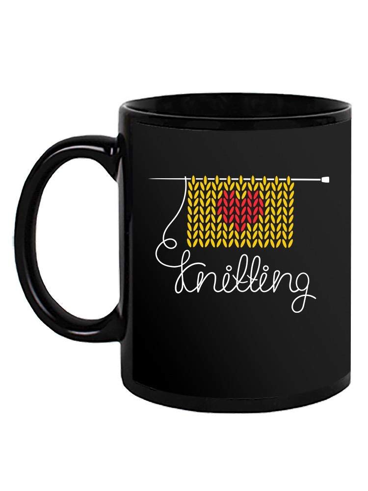 Smartprints Knitting Mug - Unisex Coffee Cup with Custom Design for Home, Office & Gifts - Perfect for Tea, Coffee & Hot Beverages