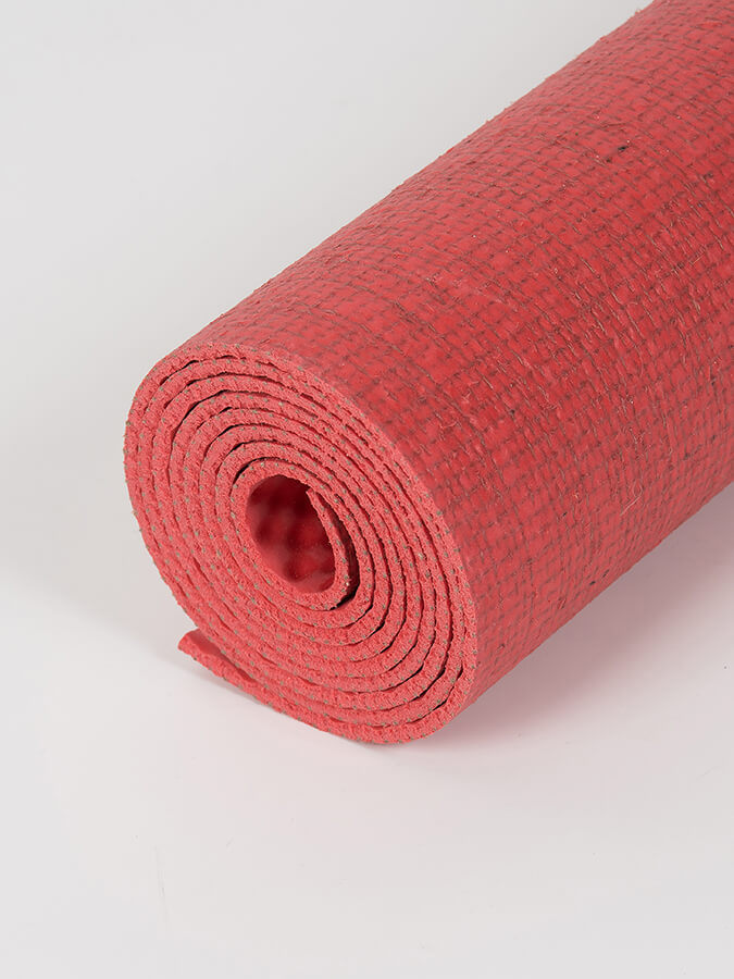 Eco-Friendly 4mm Jute Yoga Mat - Non-Slip, Sustainable & Durable for Hot Yoga, Meditation & Home Workouts | Perfect for Eco-Conscious Yogis