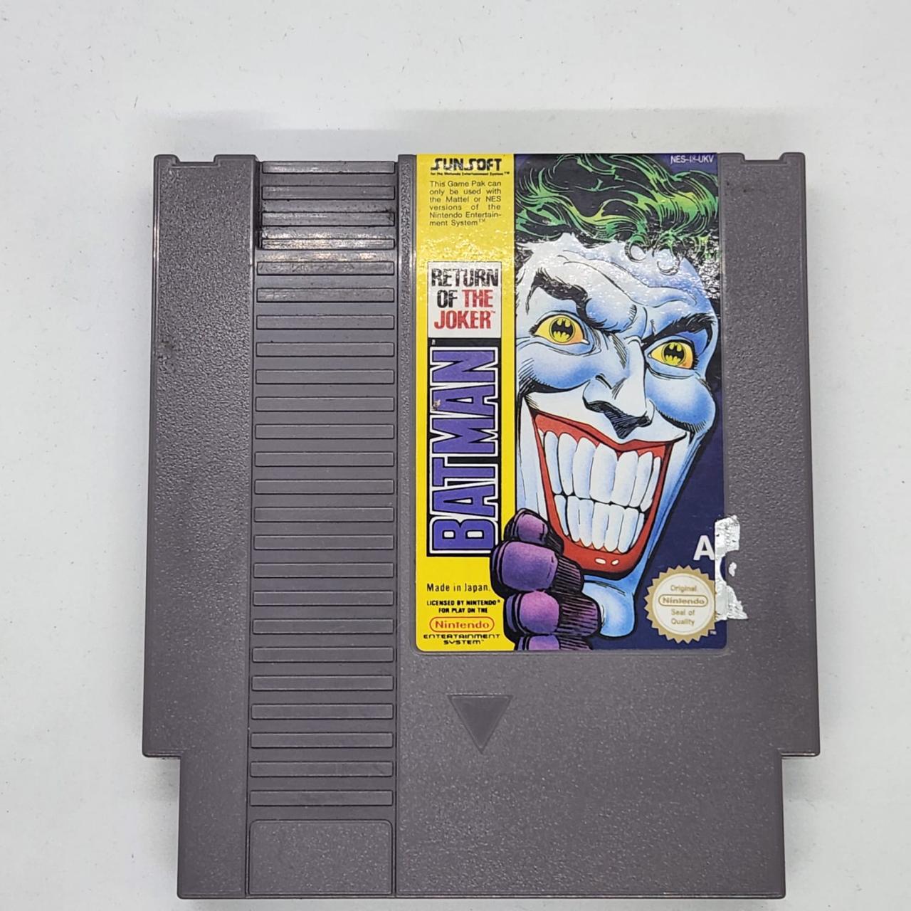 Batman: The Return of The Joker - NES Game for Nintendo Entertainment System | Classic Action-Adventure Video Game | Perfect for Retro Gaming Enthusiasts & Batman Fans