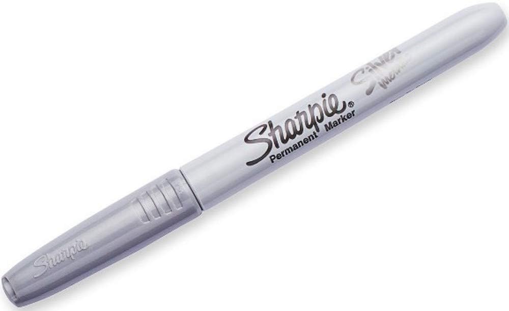 Sharpie 39109PP Metallic Permanent Markers Fine Point - Silver (5 Pack of 4 Markers, 20 Total) - Vibrant Metallic Ink for Light & Dark Surfaces - Ideal for DIY Crafts, Office Use, Gift Wrapping & Home Decor