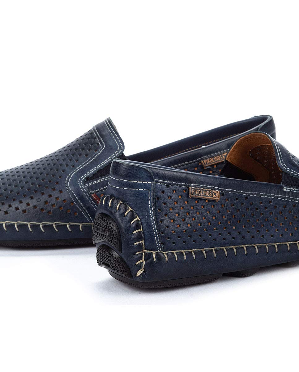 PIKOLINOS Men's Leather Loafers - Jerez Style Comfortable Slip-On Shoes for Casual & Business Wear