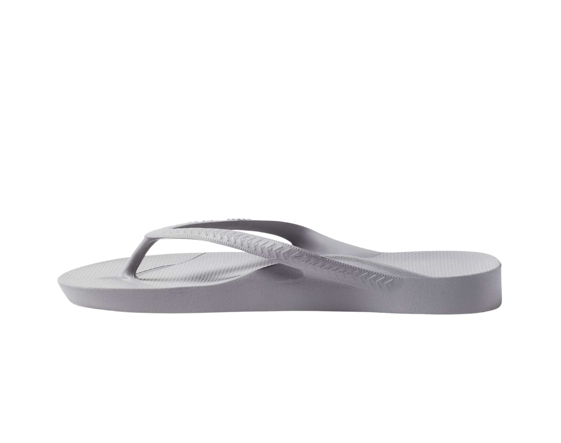 Archie's Arch Support Thongs for Women - Comfortable Grey Sandals with Orthotic Support - Perfect for Walking, Travel & Everyday Wear