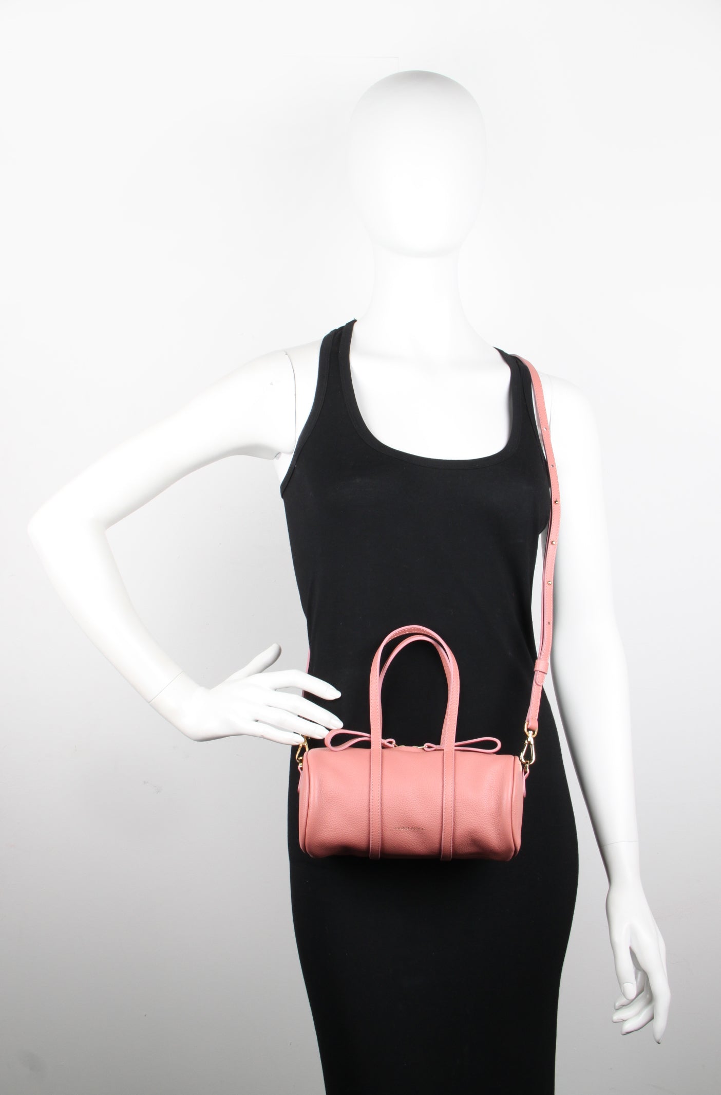 Mini Pebble Duffle Bag in Blush - Compact Travel Duffel for Gym, Weekend Trips & Carry-On Luggage