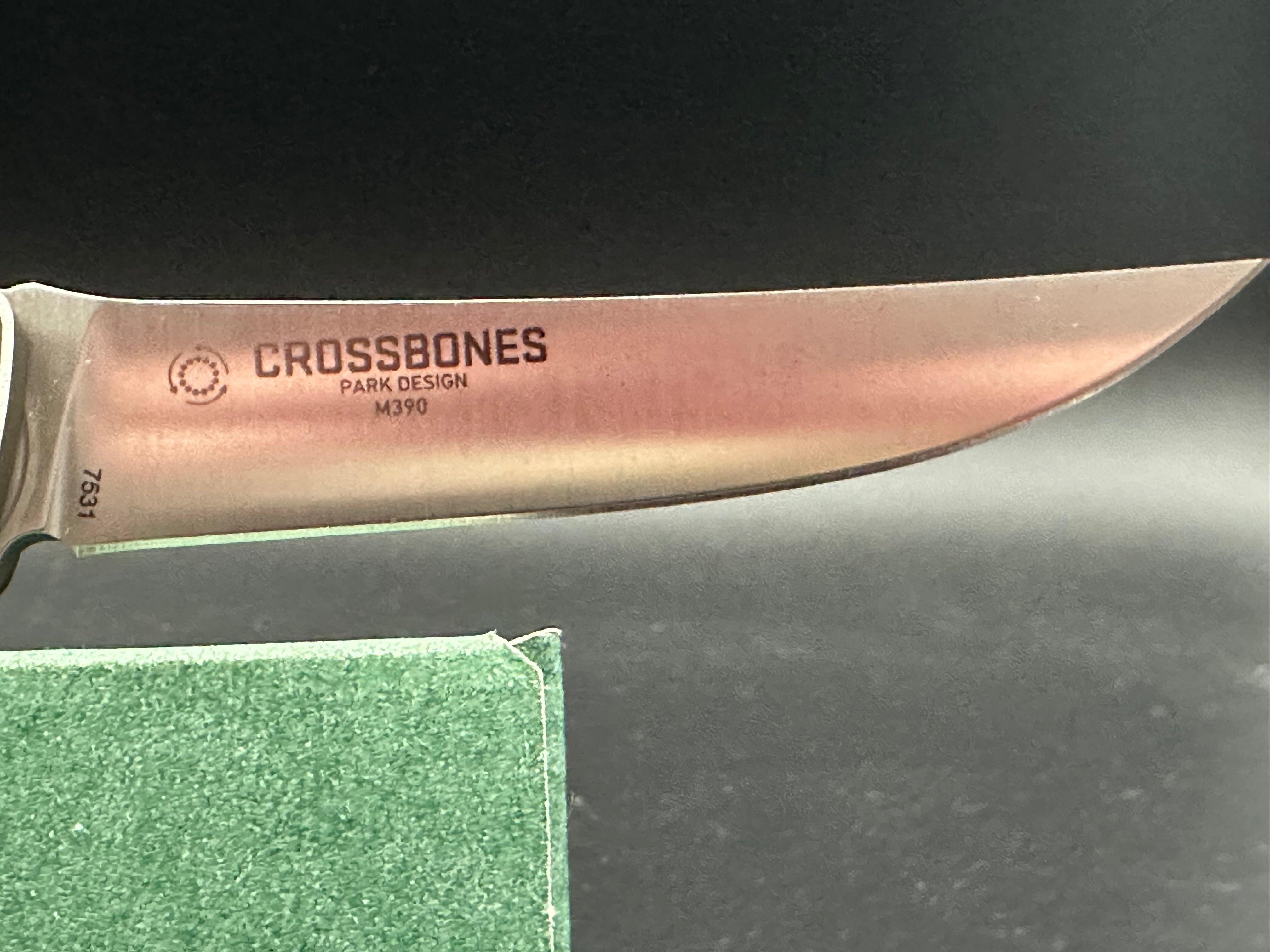 CRKT Crossbones Limited Edition Liner Lock Folding Knife - 3.5