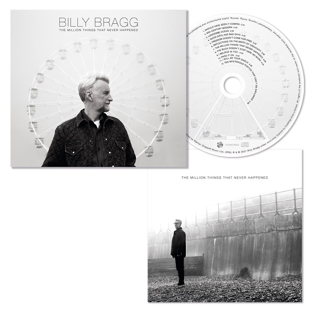 Billy Bragg - The Million Things That Never Happened Vinyl/CD/Digital Album | Indie Folk & Protest Music | Perfect for Home Listening & Political Music Lovers