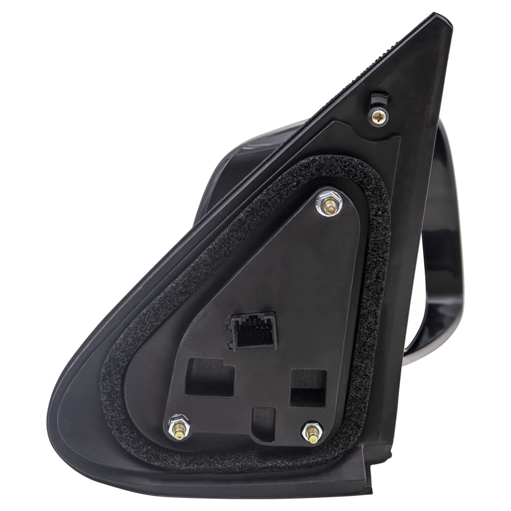 Brock Replacement Power Heated Side View Mirrors for 2007-2012 Hyundai Santa Fe SUV - Driver & Passenger Side (87610-0W000, 87620-0W000) - Perfect for Winter Driving & Enhanced Visibility