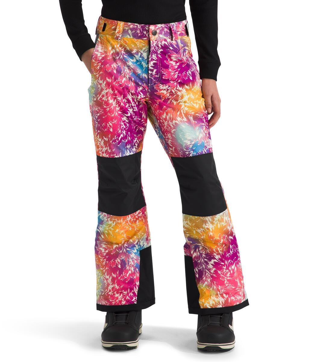 THE NORTH FACE Girls' Freedom Insulated Waterproof Snow Pants - Winter Warm Fleece-Lined Ski Pants for Kids Outdoor Activities & Snow Play