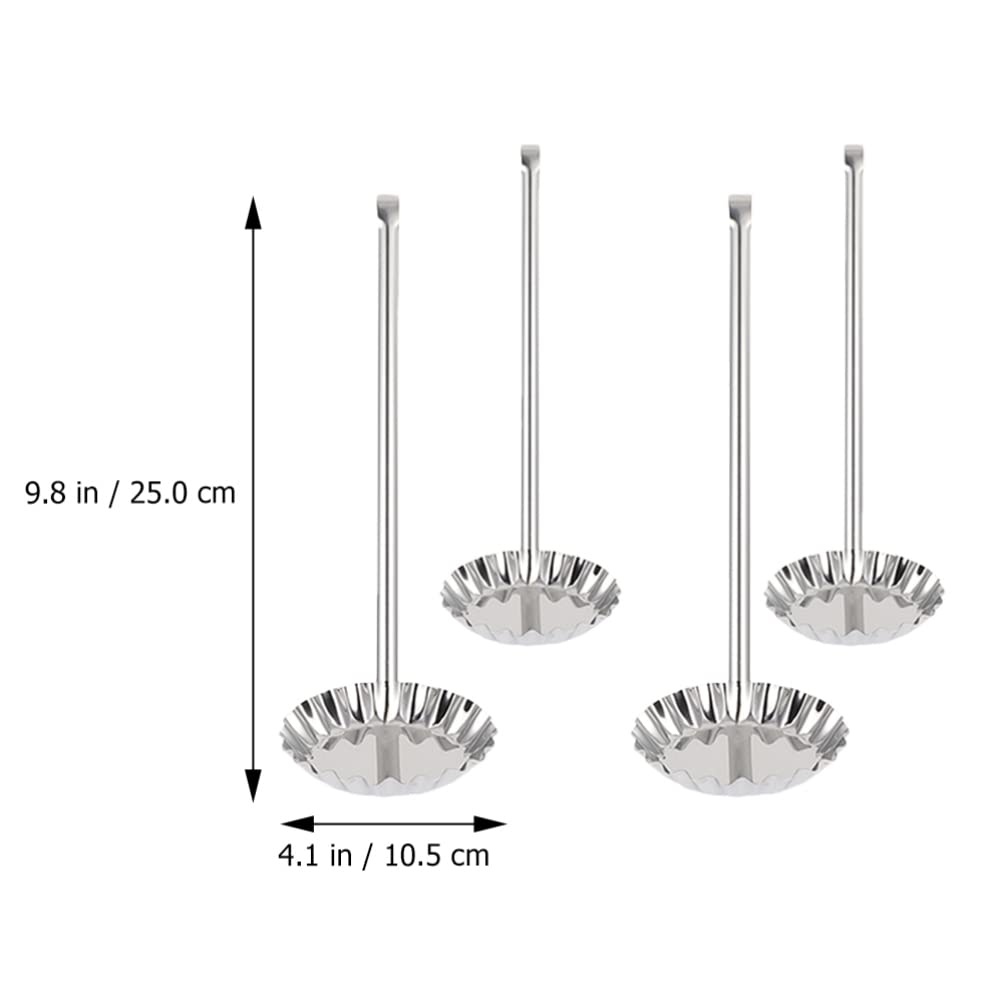 4-Piece Meatloaf Molds Set - Meat Pie Maker, Meatball & Shrimp Cake Tools, Radish Pancake Molds - Premium Kitchen Utensils for Baking, Cooking & Food Prep - Perfect for Home Chefs & Meal Prepping