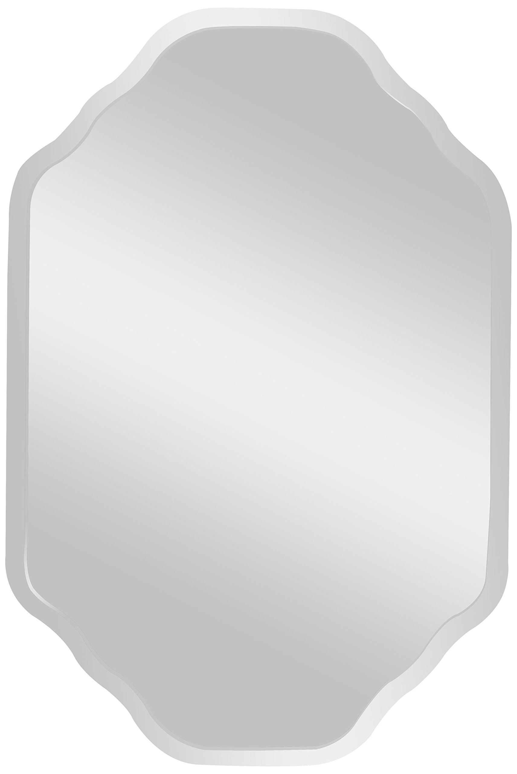 Spancraft Glass Prestige Beveled Mirror 24x36 Inches - Elegant Wall Mirror for Living Room, Bedroom & Bathroom Decor