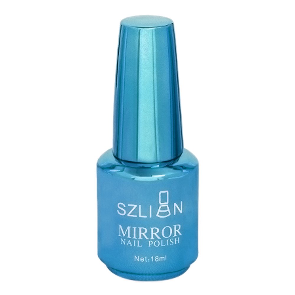 18ml Metallic Mirror Effect Nail Polish - Chrome Nail Lacquer with Bright Colors & High Gloss Finish for Manicure & Nail Art | Perfect for Parties, Weddings, and Special Occasions