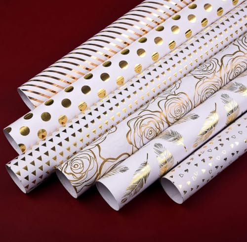 Golden 10 Sheets With Gift Card