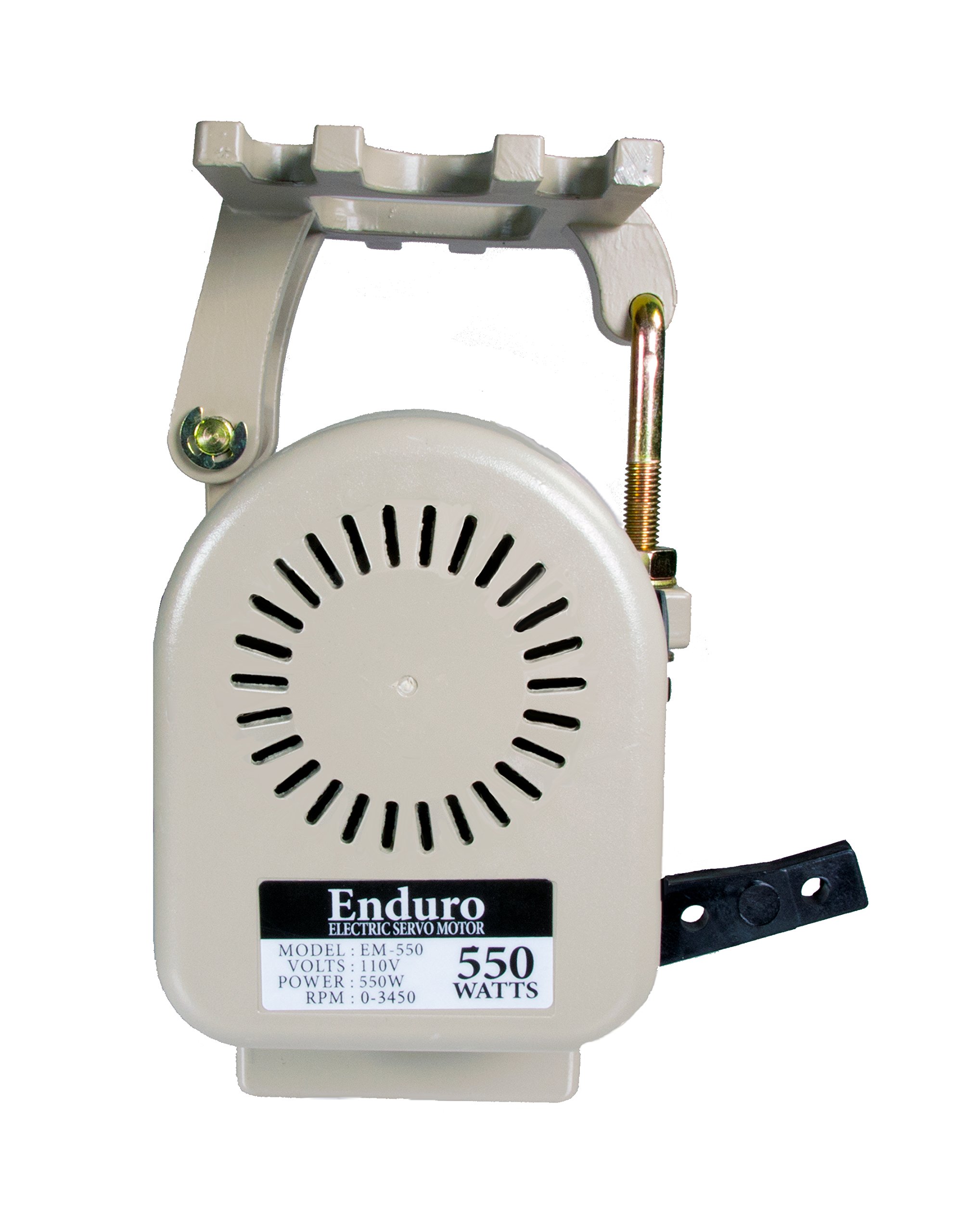 Enduro 550W Electric Servo Motor for Industrial Sewing Machines | High-Power Quiet Motor for Heavy-Duty Fabric, Leather & Upholstery Sewing | Perfect for Tailors, Quilters & Professional Garment Makers