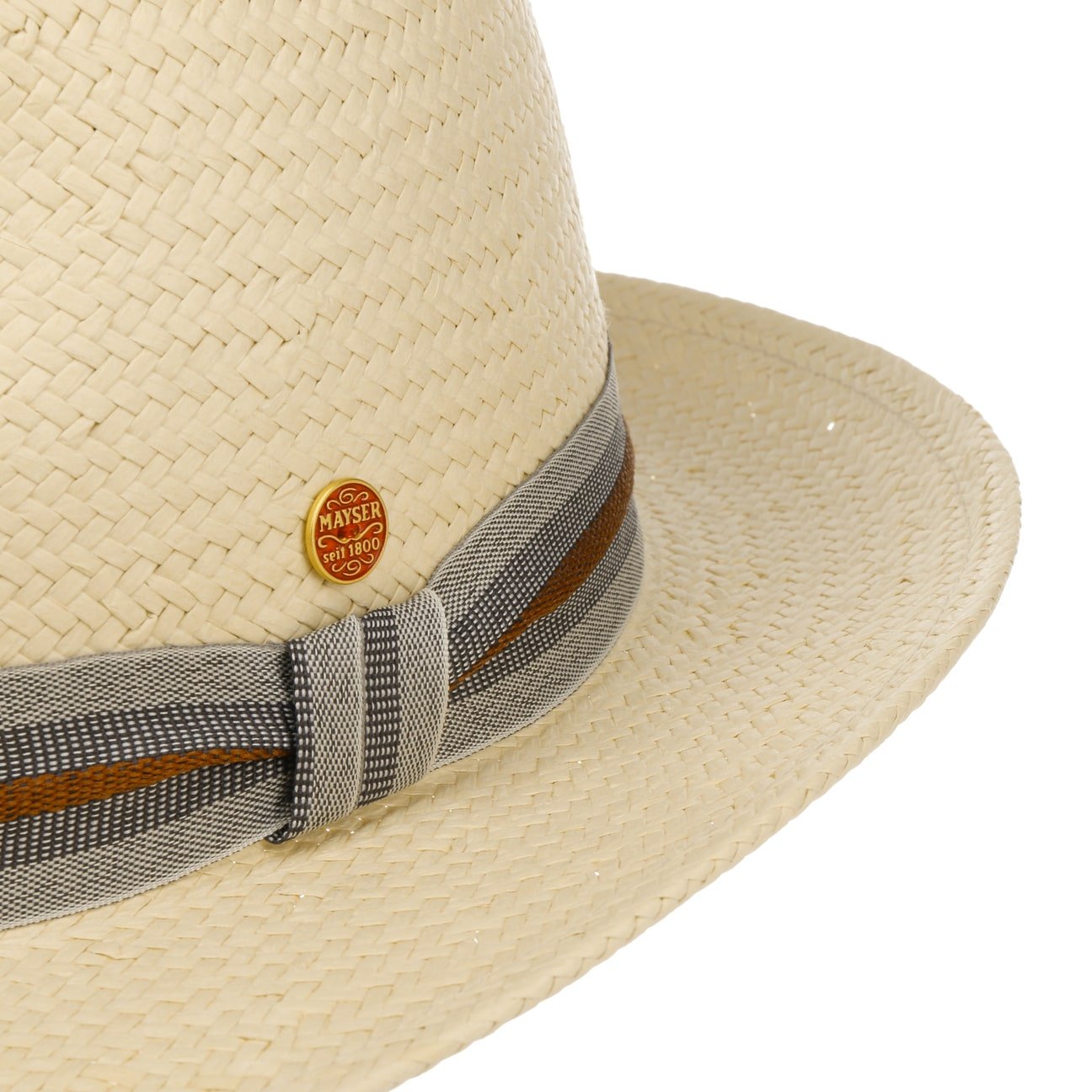 Stylish Mayser Maleo Trilby Straw Hat for Men – Perfect for Summer, Beach, and Outdoor Activities