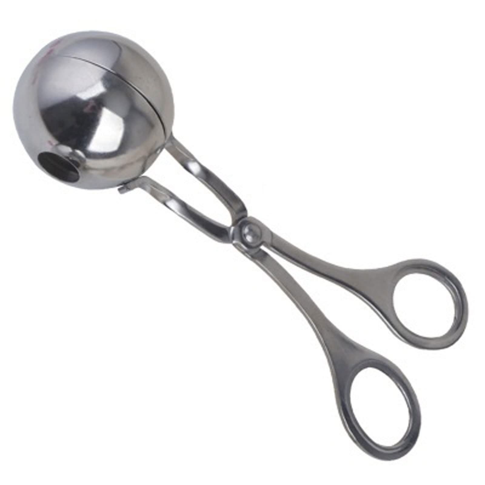 Premium Stainless Steel Meatball Maker Tool - Large Size Kitchen Tongs for Perfect Fish, Rice & Stuffed Meatballs | Ideal for Home Cooking, Meal Prep & Asian Cuisine