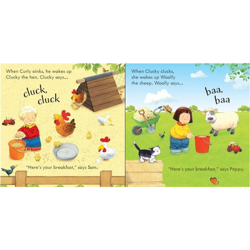 Poppy & Sam's Animal Sounds Book - Interactive Children's Learning Toy with Farm Animal Noises | Perfect for Toddler Storytime, Early Education & Sensory Play