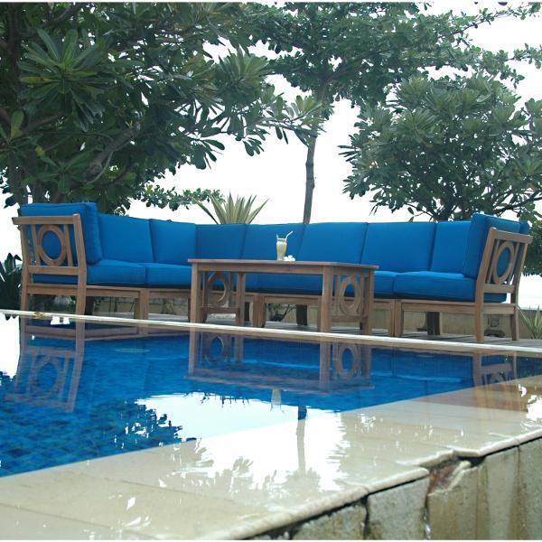 Natsepa 8-Piece Modular Sectional Sofa Set - Modern L-Shaped Couch with Ottoman for Living Room, Lounge & Family Room