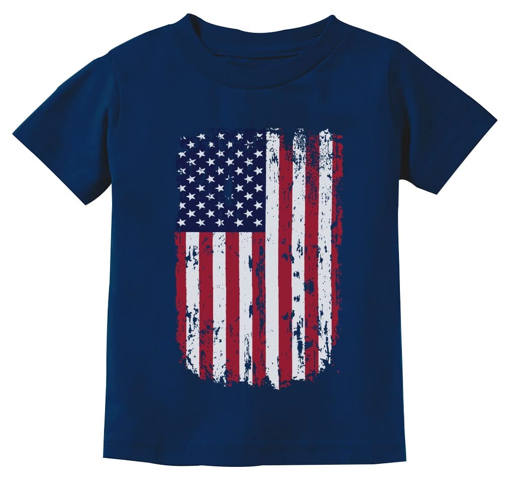 Patriotic USA Flag T-Shirt for Boys - Red White Blue American Memorial Day & 4th of July Kids Shirt - Perfect for Independence Day Celebrations, Family BBQs, and Summer Festivals